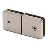 BCTG – Glass Simple Operable Glass to Glass 180° Transom Clamp, Beveled Profile