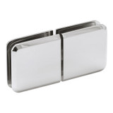 BCTG – Glass Simple Operable Glass to Glass 180° Transom Clamp, Beveled Profile