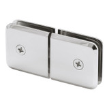 BCTG – Glass Simple Operable Glass to Glass 180° Transom Clamp, Beveled Profile