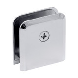 BCTW - Glass Simple Operable Wall Mount Transom Glass Clamp, Beveled Profile