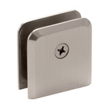 BCTW - Glass Simple Operable Wall Mount Transom Glass Clamp, Beveled Profile