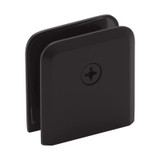 BCU2H – Glass Simple Wall Mount Clamp with Double Mounting Holes, Beveled Profile