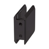 BCU2H – Glass Simple Wall Mount Clamp with Double Mounting Holes, Beveled Profile
