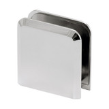 BCU2H – Glass Simple Wall Mount Clamp with Double Mounting Holes, Beveled Profile