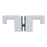 PJDK2 – Glass Simple Paddle-J Style-Door Knob Double Sided