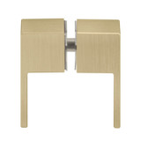 PLDK2 – Glass Simple Back-to-Back L-Paddle Style Door Handle