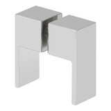 PLDK2 – Glass Simple Paddle-L Style-Door Knob, Double Sided