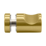 RFGDK1 - Glass Simple Round Finger Grip Door Knob-Single Sided