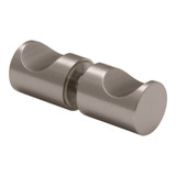 RFGDK2 - Glass Simple Round Finger Grip Door Knob Double Sided