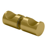 RFGDK2 - Glass Simple Round Finger Grip Door Knob Double Sided