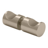 RFGDK2 - Glass Simple Round Finger Grip Door Knob Double Sided
