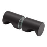 RFGDK2 - Glass Simple Round Finger Grip Door Knob Double Sided