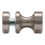 RPDK1 – Glass Simple Round Peg Style Door Knob Single Sided