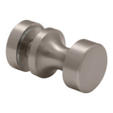 RPDK1 – Glass Simple Round Peg Style Door Knob Single Sided