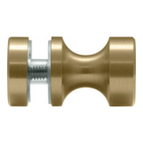RPDK1 – Glass Simple Round Peg Style Door Knob Single Sided
