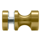 RPDK1 – Glass Simple Round Peg Style Door Knob Single Sided