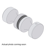 RPDK2 – Glass Simple Round Peg Style Door Knob Double Sided