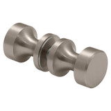 RPDK2 – Glass Simple Round Peg Style Door Knob Double Sided