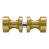 RPDK2 – Glass Simple Round Peg Style Door Knob Double Sided