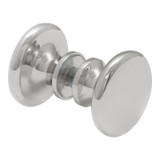 RTDK2 – Glass Simple Round Traditional Style Door Knob Double Sided