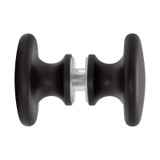 RTDK2 – Glass Simple Round Traditional Style Door Knob Double Sided