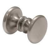 RTDK2 – Glass Simple Round Traditional Style Door Knob Double Sided