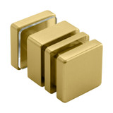 SDK1 – Glass Simple Square Door Knob-Single Sided