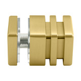 SDK1 – Glass Simple Square Door Knob-Single Sided