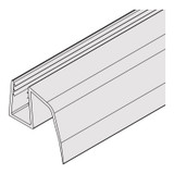 CBSW38 - Glass Simple Clear Bottom Sweep for 3/8” for Glass Sliding Doors, 40”