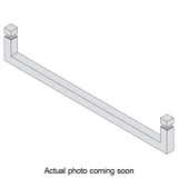 18STB - Glass Simple 18" Single-Sided Square Towel Bar