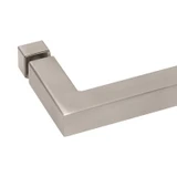 18STB - Glass Simple 18" Single-Sided Square Towel Bar
