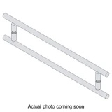 18X18LTB - Glass Simple 18" x 18" Back-to-Back Ladder Towel Bar