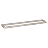 24X24STB - Glass Simple 24" x 24" Back-to-Back Square Towel Bar