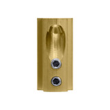 HWB2 - Glass Simple Brass Wall Mounting Bracket Set for Shower Door Headers