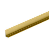 LBAR58 - Glass Simple 5/8" Aluminum L-Bar Extrusion 144" Long