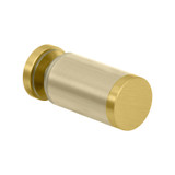 RRSDK1 - Glass Simple Round Single-Sided Shower Knob with Protective Sleeve