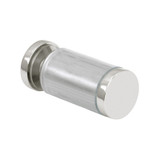 RRSDK1 - Glass Simple Round Single-Sided Shower Knob with Protective Sleeve