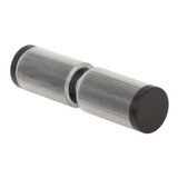 RRSDK2 - Glass Simple Round Back-to-Back Shower Knob with Protective Sleeves
