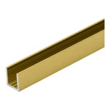 UC1295 - Glass Simple 1/2" Deep U-Channel 95" Long