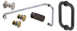 What Hardware Is Needed for a Frameless In-Line Shower Enclosure?