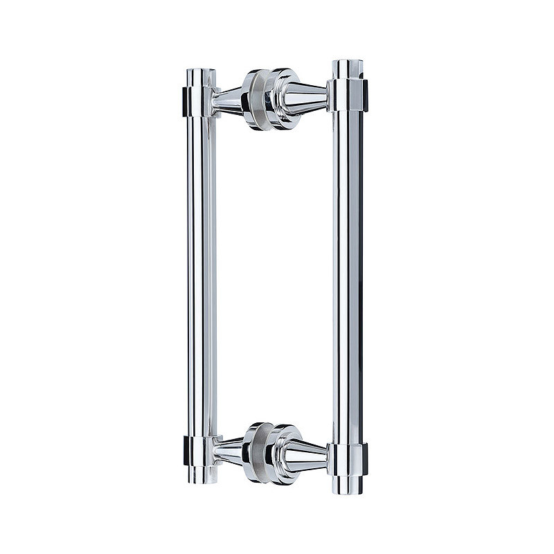 MRH1 FHC Mitered ThruGlass Towel/Robe Hook For 3/8" And 1/2" Glass