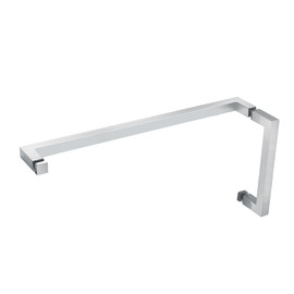 PHSQ6X24 - FHC 6" X 24" Square Pull / Towel Bar Combo - Compare to SQ6X24, TBS624C