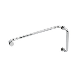 TBR6X18 - FHC 6" Pull Handle And 18" Towel Bar Combo With Metal Washers - Compare to BM6X18, TB618CSW