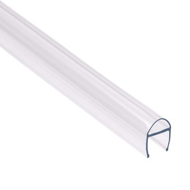 CUBS - Glass Simple Clear Bulb Seal for 3/8” Glass, 95" Length