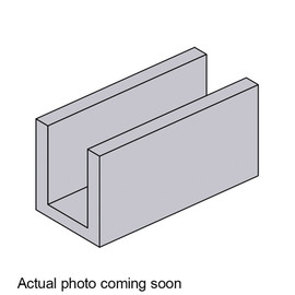 NFC38 - No Fab Glass Clamp for 3/8" Fixed Glass