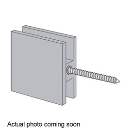 SCTW – Operable Wall Mount Transom Glass Clamp, Square Profile