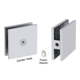 SCTW – Glass Simple Operable Wall Mount Transom Glass Clamp, Square Profile