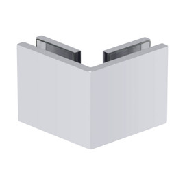 SC90G – Glass Simple 90° Glass to Glass Clamp, Square Profile