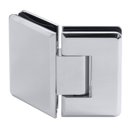 PLA535G - GS PLATO BEVELED PROFILE 135 DEGREE GLASS TO GLASS SHOWER DOOR HINGE – Compare to P1N545, PRES535