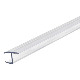 CDSEL38 - Glass Simple Clear Door Stop with Extended Hard and Soft Leg “h” Seal 95” for 3/8" Glass CDSEL38 - Glass Simple Clear Door Stop with Extended Hard and Soft Leg “h” Seal 95” for 3/8" Glass